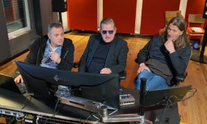 Boris Blank im Studio mit Stefan Bock & Stefan Zaradic
